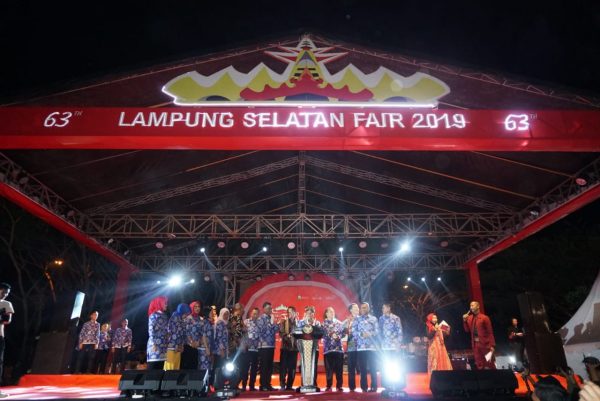 Resmi Dibuka, Lampung Selatan Fair 2019 Akan Berlangsung Selama Sepekan