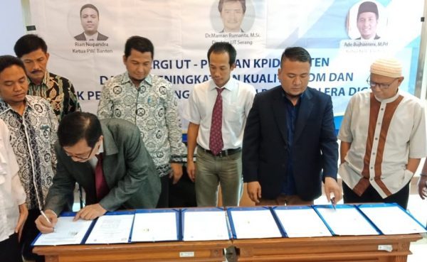 UT Serang Gandeng PWI Dan KPID Untuk Peyebearan Literasi Media