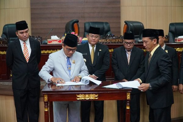APBD Muba TA 2020 Disahkan, Dodi Apresiasi Kerja Sama DPRD Muba Dalam Pelaksanaan Tugas