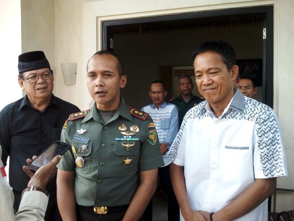 Jalin Silaturahmi, Dandim 0412/LU Kunjungi Kediaman Ansori Sabak