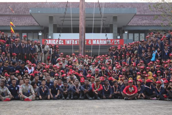 Pelantara 9 Sail Nias 2019 Kunjungan Ke Markas Brigif 4 Marinir Piabung