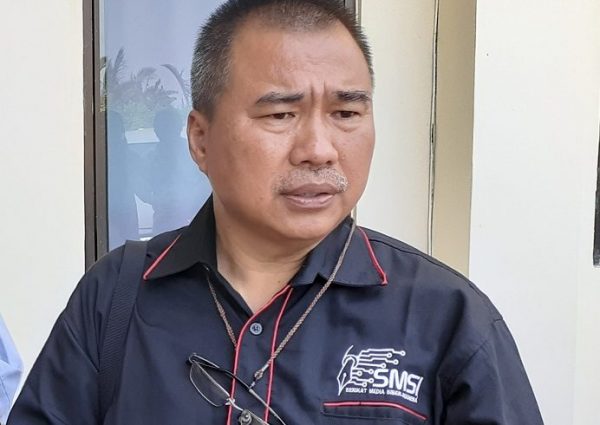 SMSI Peduli Santuni Warga Miskin Yang Makan Daging Kucing Mati di Lampung Utara