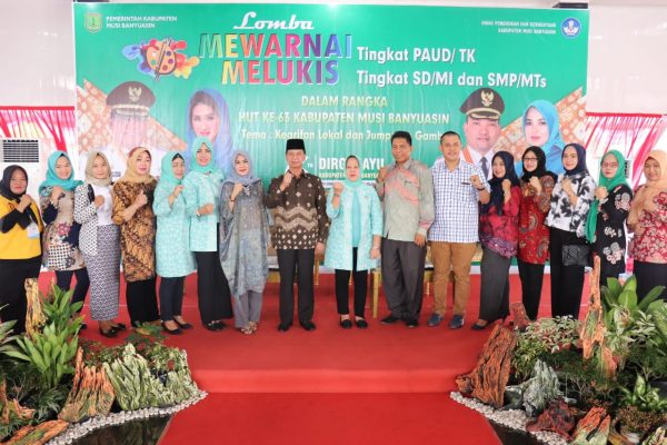 Kearifan Lokal dan Jumputan Gambo Muba Jadi Tema Lomba Melukis