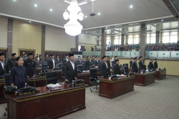 DPRD Muba Umumkan Fraksi dan Calon Pimpinan Tetap Periode 2019-2024