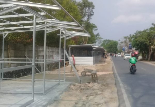 ‘Kangkangi Perda” Pembangunan Kios Sukarame Baru Langgar GSB