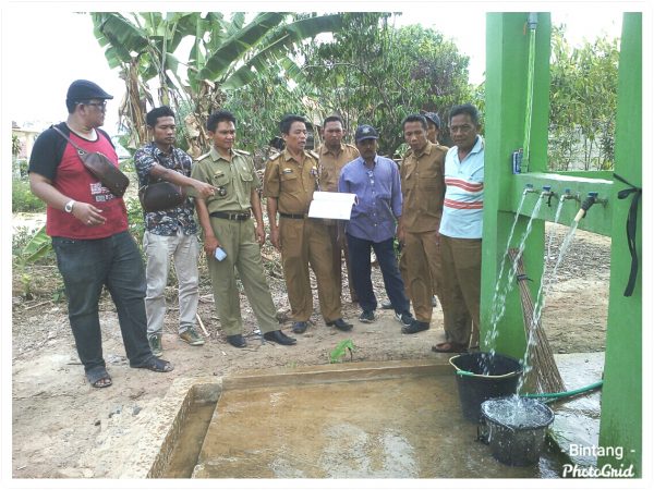 TP4D Kejari Lampura Monev Pekerjaan DD Tujuh Desa di Kecamatan Kotabumi Utara