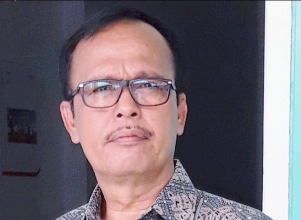 Ketua PWI Lampung Tengah Ganda Hariyadi Ambil Formulir Calon Wakil Bupati