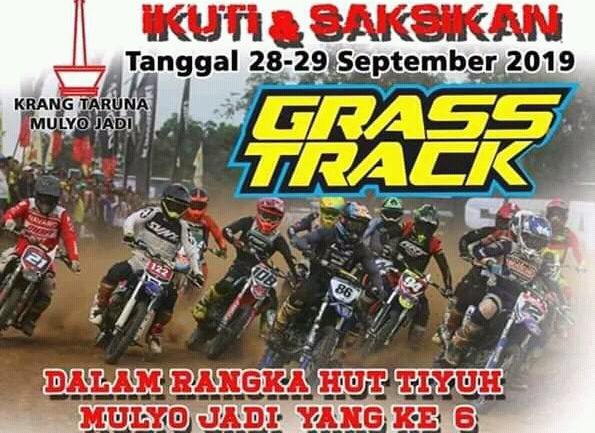 Lomba Grass Track Semarakan HUT ke-6 Tulang Bawang Barat