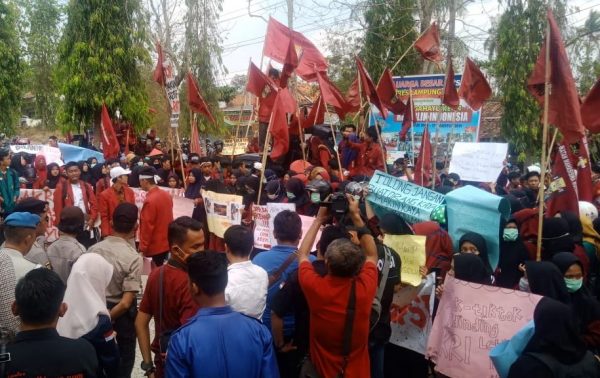 Sampaikan Tiga Pernyataan Sikap, IMM Lampura Gelar Aksi Damai