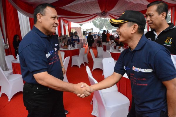 Danrem 044/Gapo Hadiri Lounching Samsat Online Sumsel