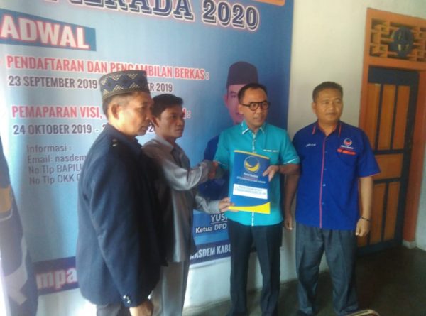 Pilkada Way Kanan 2020, Yosse: Nasdem Buka Penjaringan Tanpa Mahar