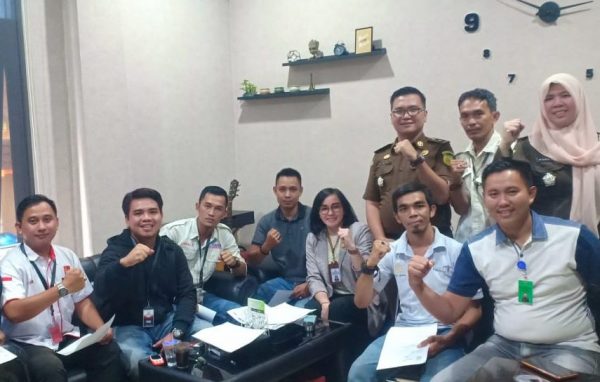 Kejari Koordinasi Bersama SMSI Lampura Guna Pencapaian WBK Menuju WBBM