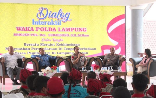 Wakapolda Dialog Intraktif Merajut Kebhinekaan di Lampung Selatan