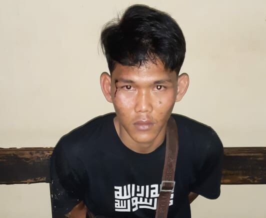 Kepergok Curi Aki Mobil, Nuzul Febri Ditangkap Polsek Kotabumi Utara