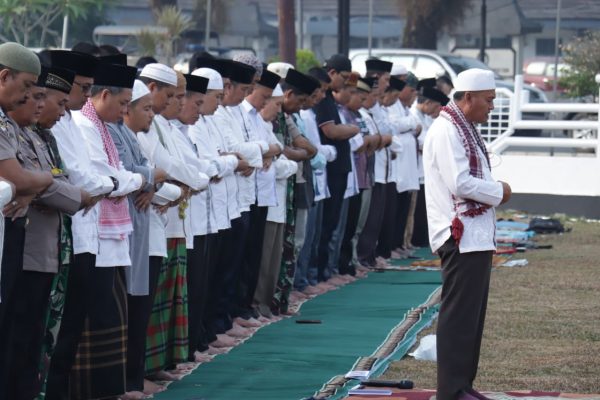 Kabut Asap Belum Juga Reda Pemkab Muba Kembali Gelar sholat Istisqo