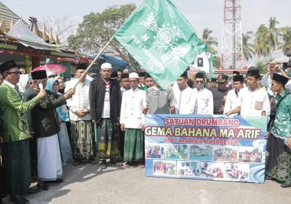 Sujadi Lounching Maskot MTQ di Acara Hari Santri Nasional 2019 Pringsewu