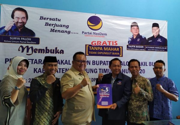 Hi. Yusran Amirullah Kembali Maju Pilkada Demi Cintanya Kepada Lampung Timur