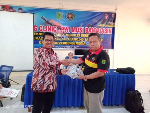 PWI Musi Banyuasin Sukses Gelar Choaching Clinc Yang Pertama Tahun 2019