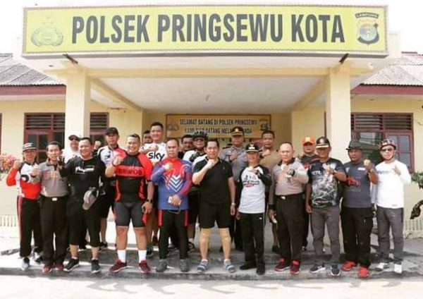 Wakapolda Lampung Brigjen Pol Sudarsono Kunjungi Mako Polres Pringsewu