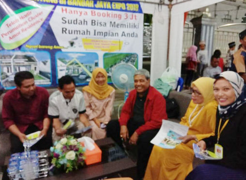 Bupati Lamteng Hadiri Bandar Jaya Expo