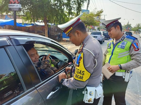 Operasi Zebra Krakatau 2019 Polres Lampung Utara Tindak 1.450 Pelanggar Sidang Ditempat