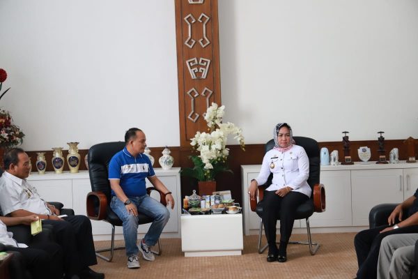 Persiapan Berbagai Rangkaian Kegiatan, PWI Tulang Bawang Audensi Bersama Winarti