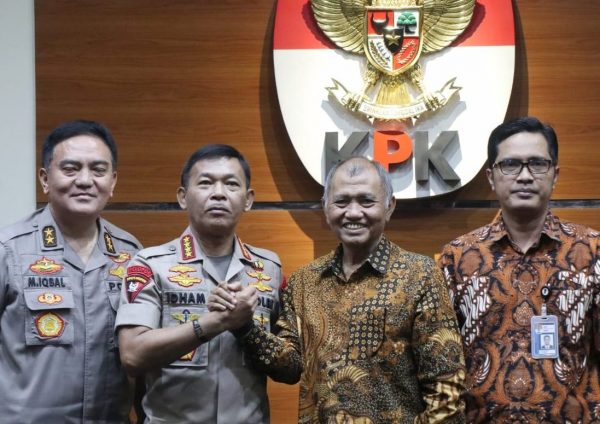 Perkuat Sinergitas Kapolri Idham Azis Kunjungi KPK