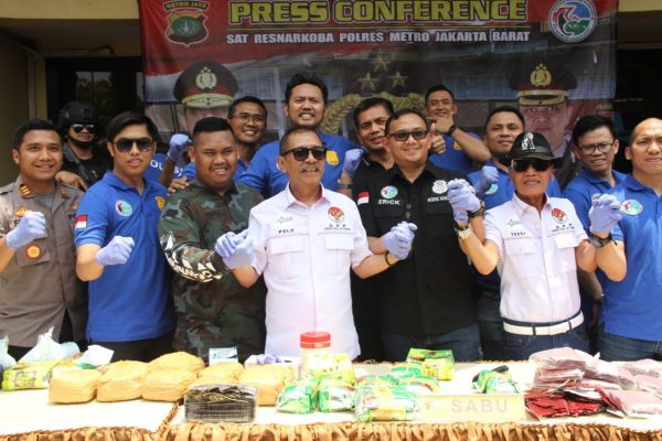 Polres Metro Jakarta Barat Musnahkan Barang Bukti Hasil Operasi Nilay Jaya 2019