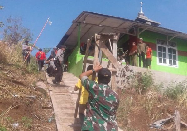 Kodim Bandar Lampung Bhakti Karya di Kampung Pelangi