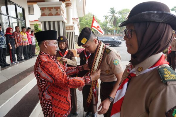Nanang Ermanto Lepas Kontingen Pertikawan Tingkat Nasional Tahun 2019
