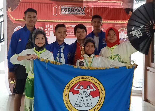 Atlet Kungfu Lampung Rajai Semua Kelas di Ajang Fornas V Samarinda