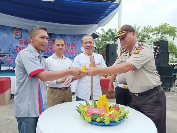 Satlantas Polres Lampung Utara Gelar Safety Driving