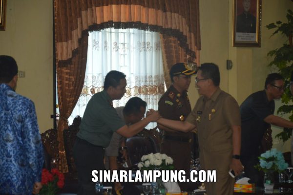Dandim 0429/Lamtim Hadiri Sidang Paripurna Istimewa DPRD Kabupaten Lampung Timur Tahun 2019