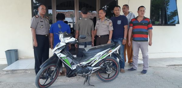 Upload di Facebook Foto Sepeda Motor Curian, 2 Pelaku Ditangkap Kemudian