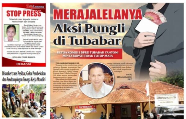 Akui Keliru, Zona Lampung Sampaikan Maaf dan Klarifikasi Soal Kesalahan Foto Stop Press