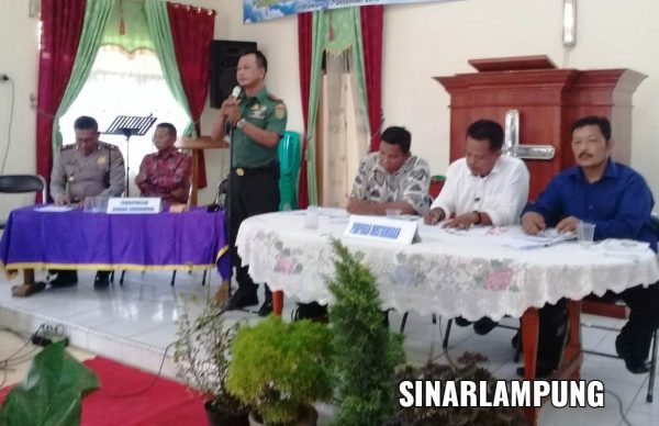 Danramil Sribhawono Hadiri Musyawarah Majelis Klasis Ke-68