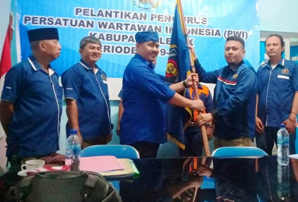 Akew Pimpin PWI Lebak Periode 2019-2022