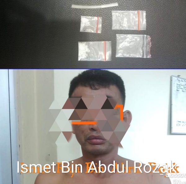 Oknum PNS Kantor Kecamatan di Lamteng Tertangkap di Rumah Bandar Sabu