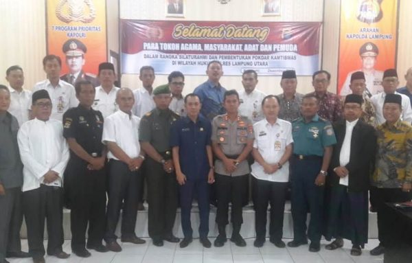 Jaga Harkamtibmas, Polres Lampung Utara Bentuk Pokdar Kamtibmas