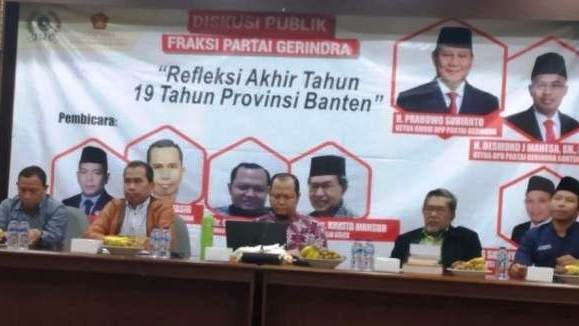 Wahidin Halim Dicap Gagal Pimpin Provinsi Banten