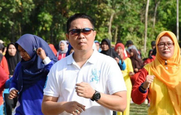 Dandim 0429/Lamtim Hadiri Germas dan HUT Desa Mulyo Asri Ke-7