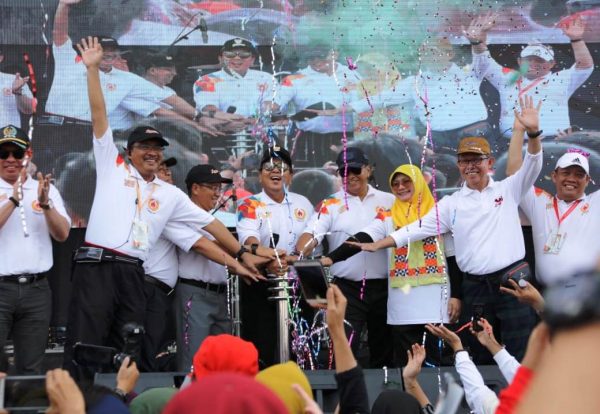 Gubernur Arinal Launching Olahraga Lampung Berjaya: Targetkan 10 Besar PON Papua 2020