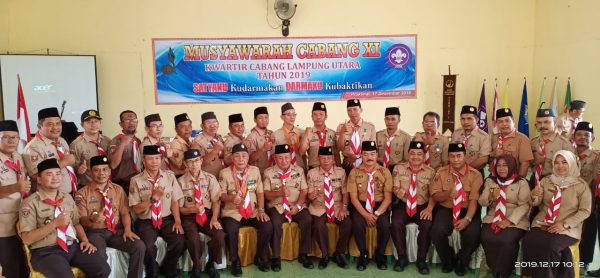 Kwarcab Lampung Utara Gelar Muscab
