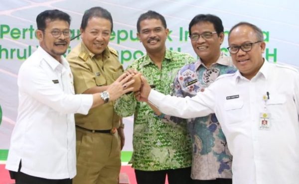 Mentan Sebut Arinal Punya Energi Besar Majukan Pertanian Lampung