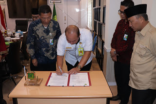 Optimalkan Jamsos, BPJS  Palembang-DPM-PTSP Muba Teken MoU