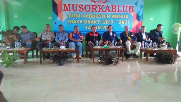 H.Debri Saputra Pimpin KONI Kabupaten Mesuji