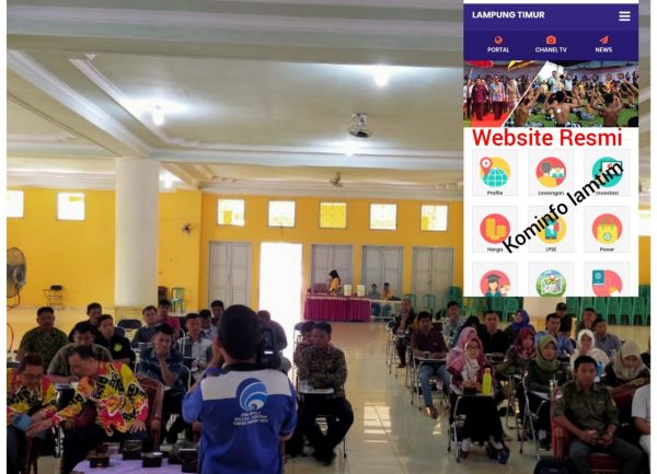 Pemda Lamtim Bintek Pengelola Informasi Publik