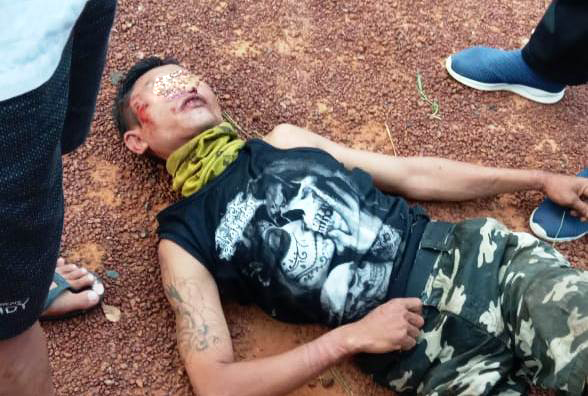 Main Hakim Sendiri di Mesuji, Warga Gajah Mati Nyuri Motor Pakai Senpi Nyaris Mati Digebuk Massa