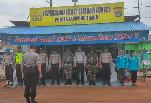 H-2 Pergantian Tahun, Situasi Lalin Pantai Timur Lampung Lancar Ramai