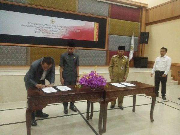 Maksimalkan Kinerja Birokrasi, Plt. Bupati Lampura Hadir LHP BPK